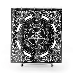 Blackcraft shower curtain